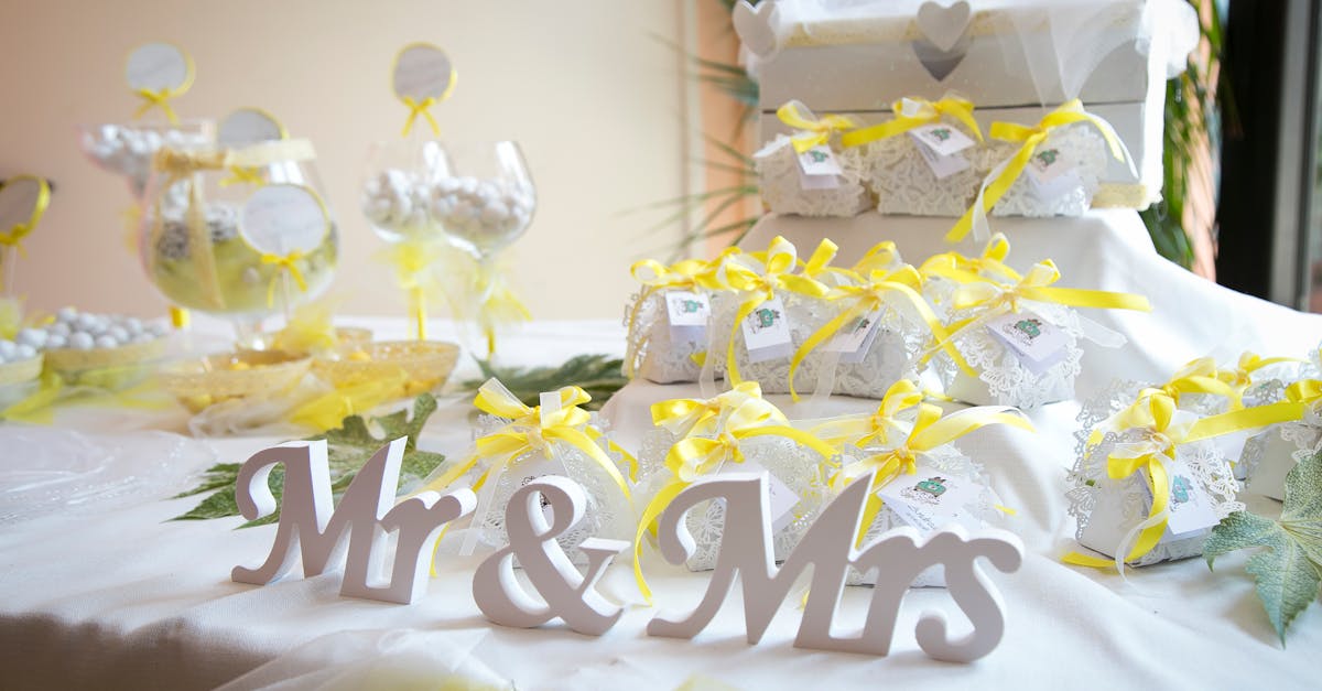découvrez des idées originales de cadeaux d'invités pour mariage afin de remercier vos proches avec des souvenirs uniques et personnalisés qui marqueront le grand jour.